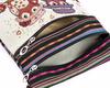 1PC Embroidered Owl Tote Bags Women Shoulder Handbags Postman Package KTY