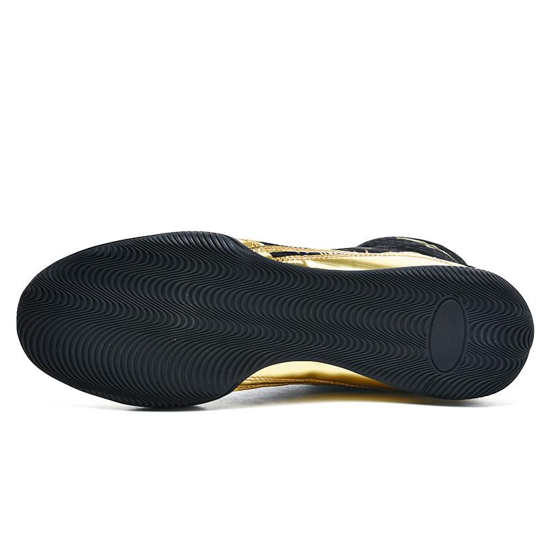 Men Non-Slip Boxing Shoes Comfortable Original Wrestling Shoes Top Quality Equipment High Ankle Training Breathable Outdoor