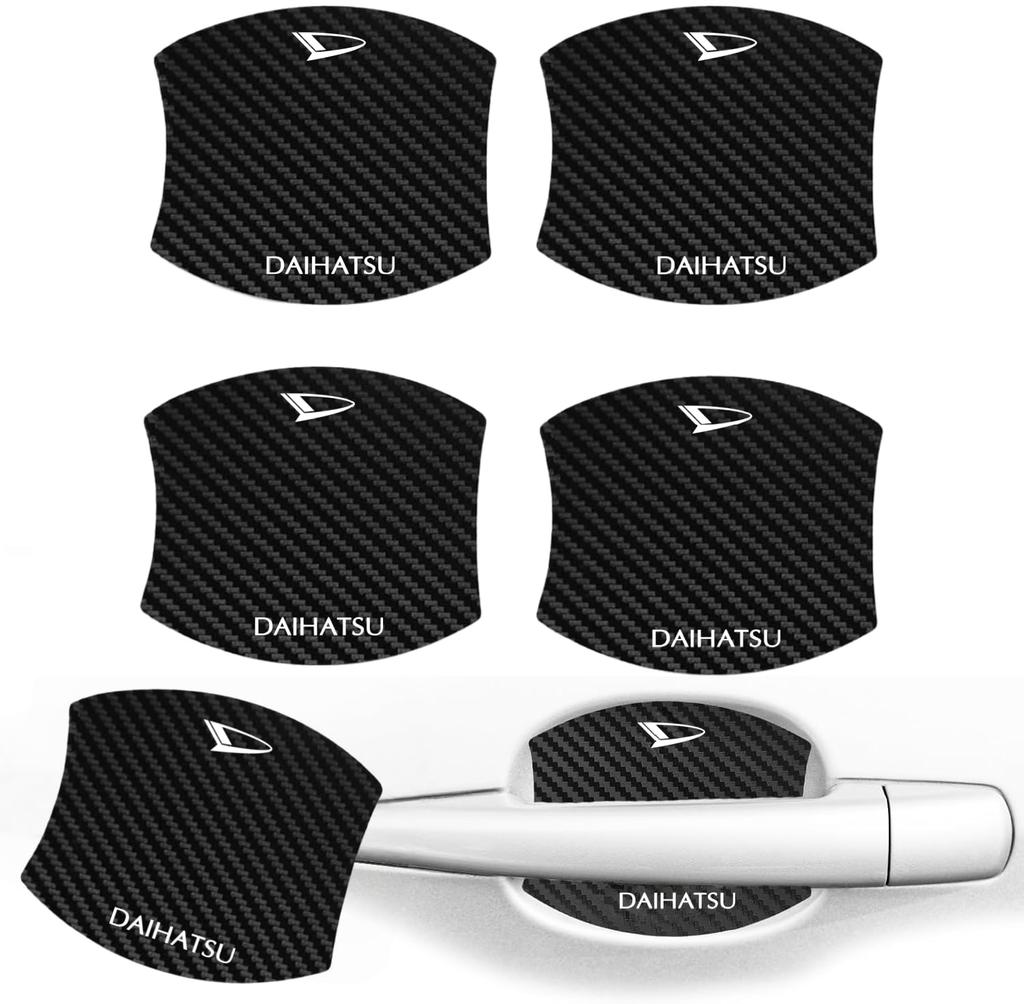 Daihatsu Door Handle Protector, Strong Magnet, Carbon Fiber, Door Handle Protector, Daihatsu Hizett, Rocky