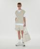 Kimyung Terry V-Neck Knit Vest Sand
