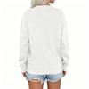 Women's Casual Sweatshirt Loose Fit Color for Everyday Wear