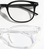 Black Square Anti-Blue Light Glasses Women Men Oversized Optical Frame Eye Protection Eyeglasses Office Computer Goggles