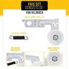 Dryer Pulley Assembly Ensuring Efficient Drive Operation with Metal Texture and Broad Compatibility Options for Repair