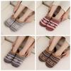 Anti-slip Winter Floor Socks Knitted Fleece Sleeping Socks Fashion Thicken Plush Socks  Women