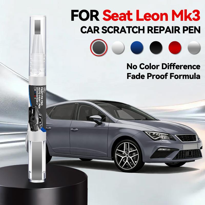 

Car Paint Repair Pen For Seat Leon mk3 Paint Scratch Repair Accessories Asphalt Blue White Red Midnight Black Silver