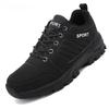 Anti-slip Hiking Shoes for Women Breathable Casual Trainers PU Leather Wear-resistant Outdoor Sneakers for Camping Trekking