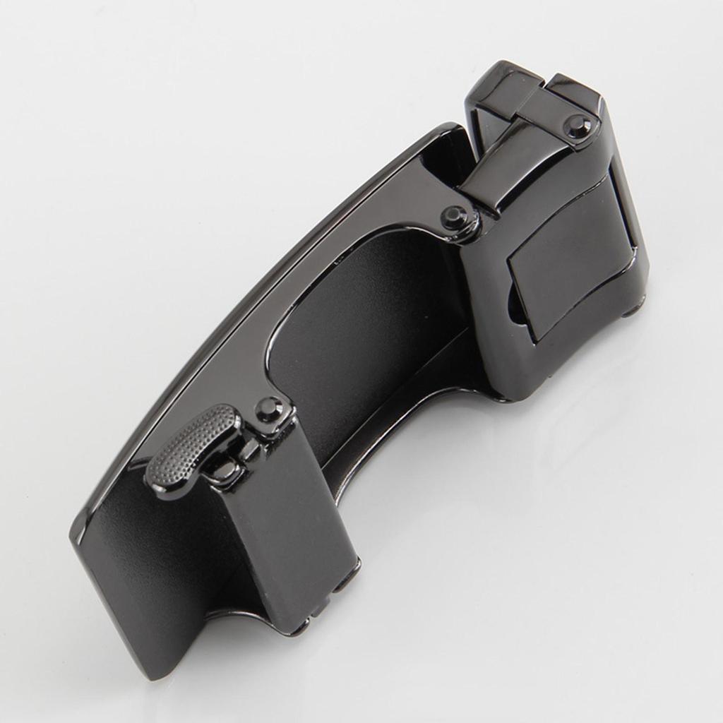 Automatic Belt Buckle Men Waistband Head Black Suit Pants Replacement Buckles for