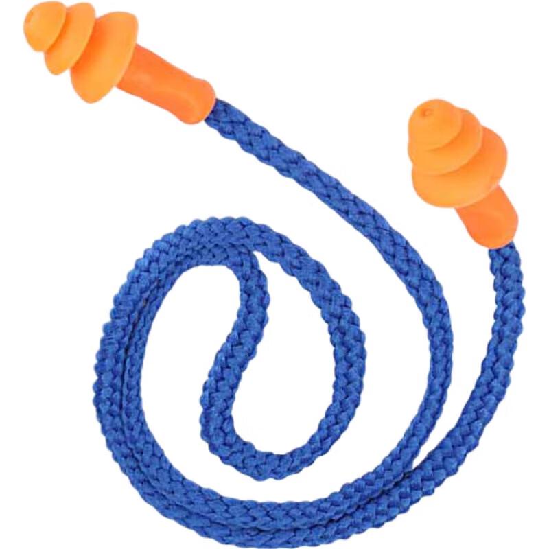 Jinsu Industrial Noise Reduction Silicone Earplugs