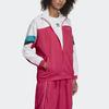 adidas Originals Trefoil Tech TT Color Block Trainingsjacke Damenjacken Magenta GC8784