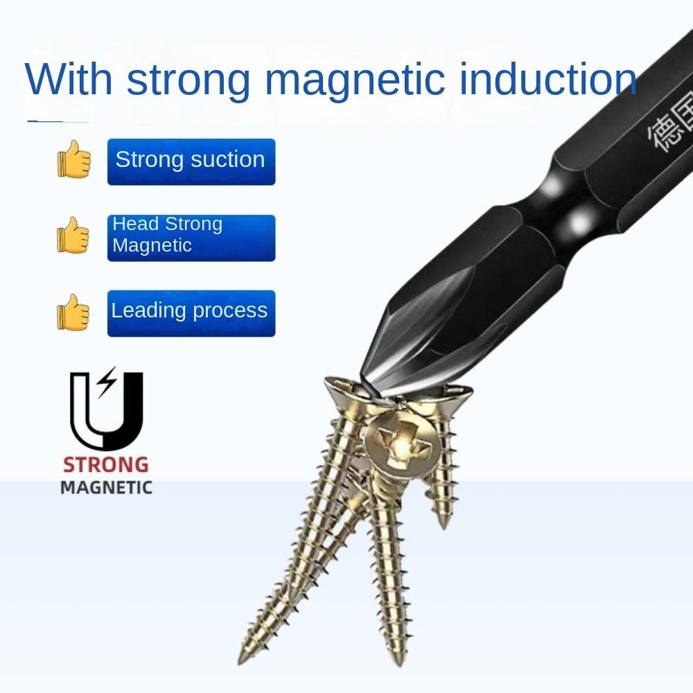 With High Hardness Screwdriver Heads Magnetic Cross Nutdriver New PH2 Screwdriver Bit