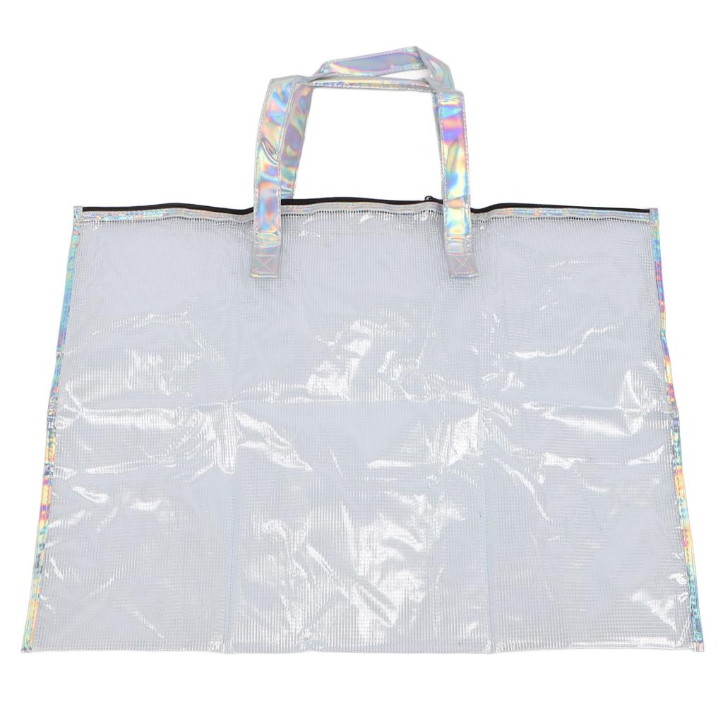Art Portfolio Bag Laser Design Large Capacity Waterproof Artwork Posters Storage Bag for School