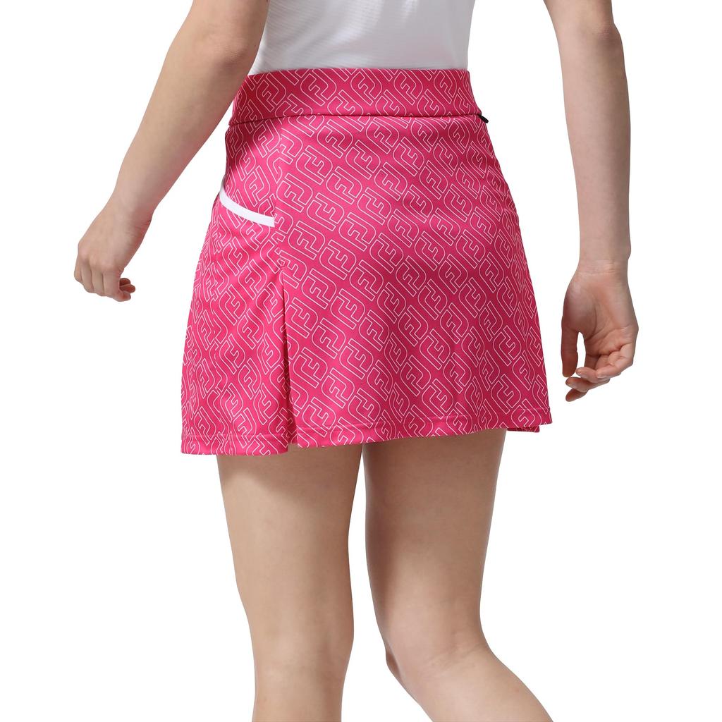 FootJoy FJ Outline Print Rock, Neo Pink, Damen, Größe L, FJW-S24-P03, 82138-L