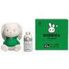 Bouteille isotherme pour enfant Germ Star Wish Rabbit 200 ml avec housse à bandoulière en peluche