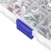 420pcs Plastic Box Included Wiggle Eyes Multi Purpose DIY Wiggle Eyes Wiggle Googly Eyes  DIY