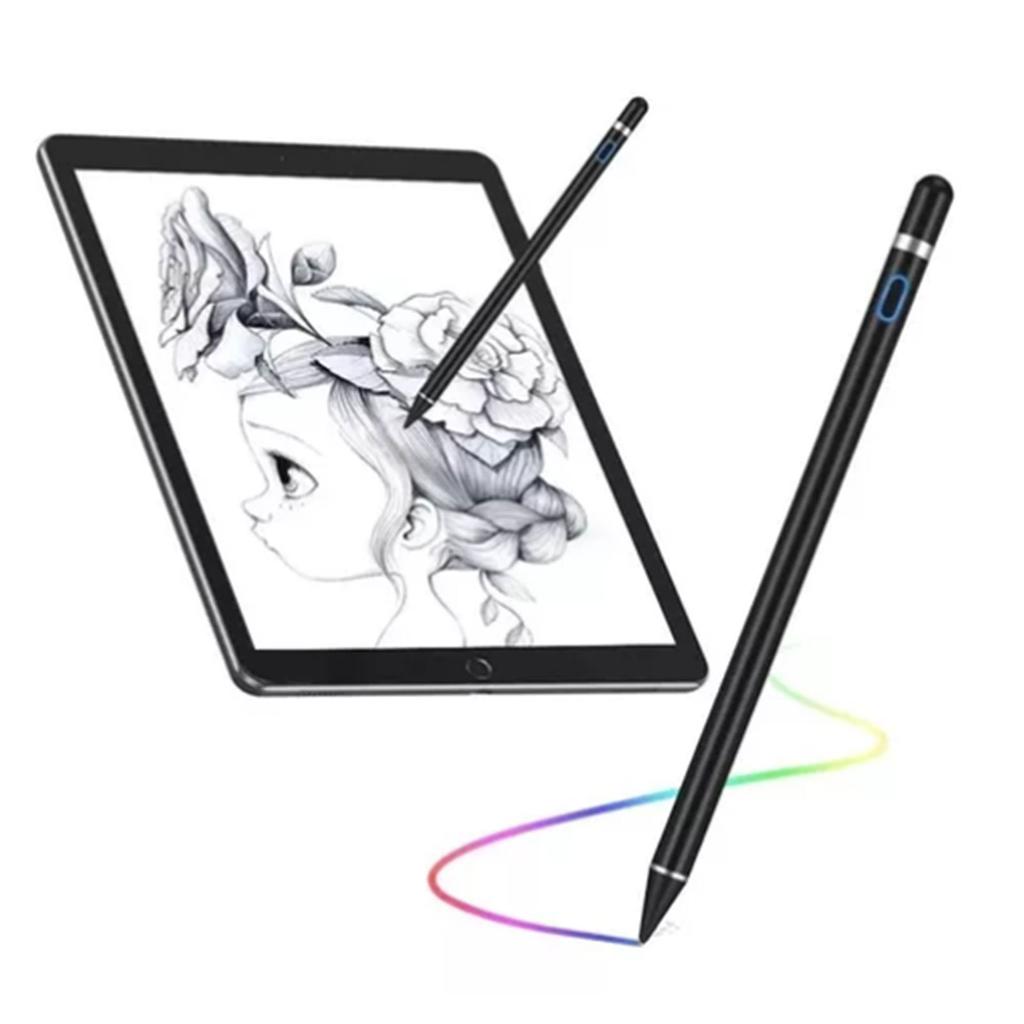 Tablet Stylus Pen High Accuracy Dual Tip Writable Universal Stylus Pen for Phone Tablet PC Black