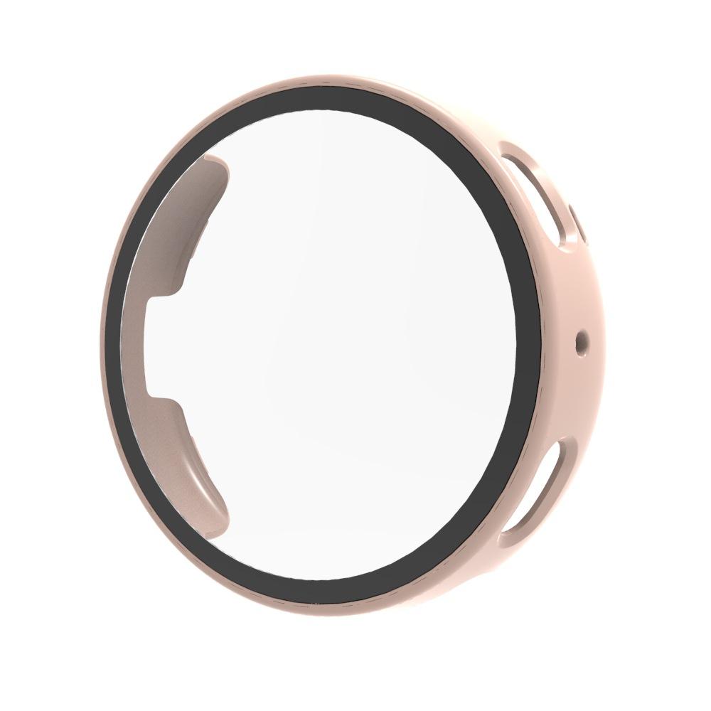 

Загартоване скло+ПК-чохол Для Huami Amazfit Active Max Чохол Захисна оболонка для екрана з усіх боків Для аксесуарів Amazfit Active Max рожевий