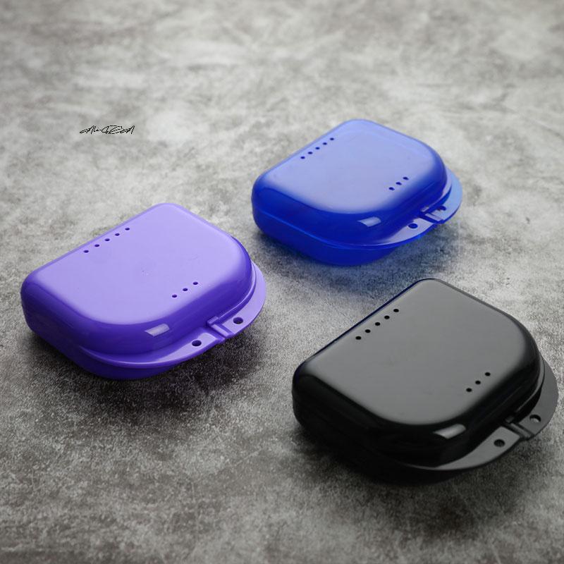 1Pc Oral Care Denture Storage Case Cleaner Tooth Retainer Box Brace Container Mouthguard Guard Accessory