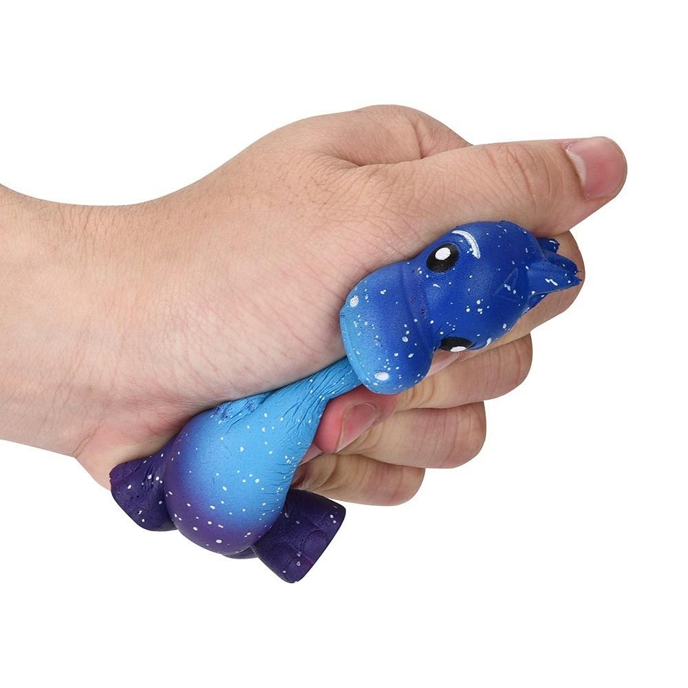 2018 New Galaxy Dinosaur Rex Squishy Jumbo Scented Cream Super Slow Rising Squeeze Toys