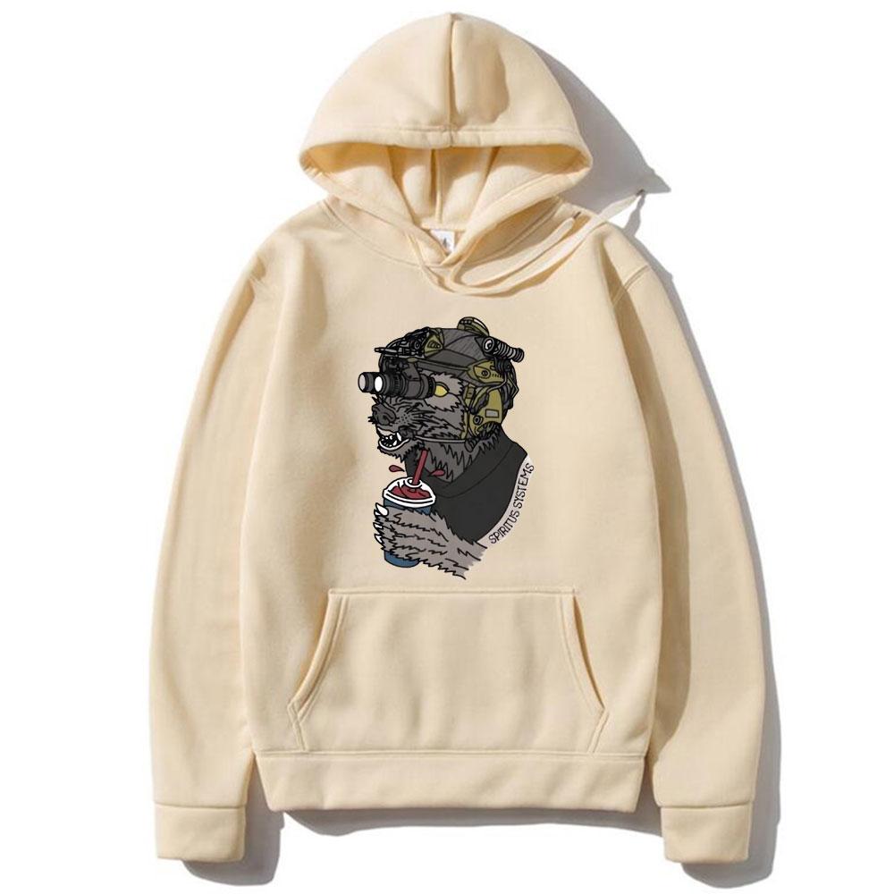 Fog Spiritus Systems Gbrs Forward Observations Group Hoodie Men Vintage Gothic Oversized Hoodies Male Rock Oversized Sweatshirt