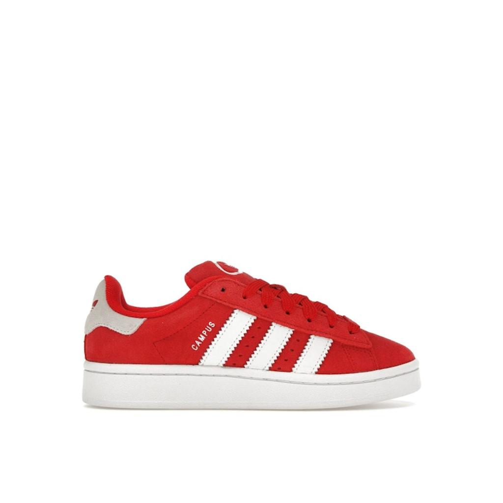 Adidas Campus 00s J Scarlet - Bílý patní díl Dětské tenisky Červená Better-Scarlet Cloud-White IG1230