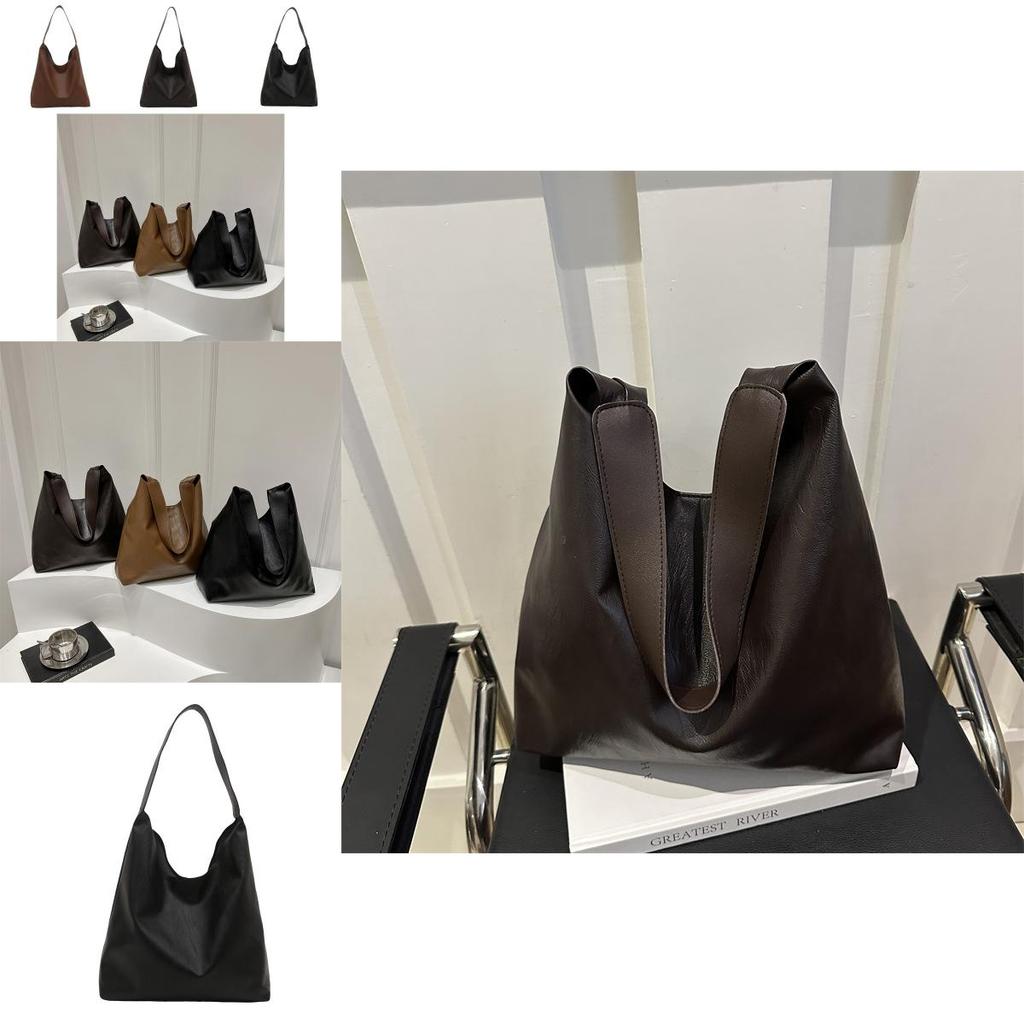 Chic Pu Material Oversized Tote Bag For Women Featuring Simple Urban Design And Magnetic Closure