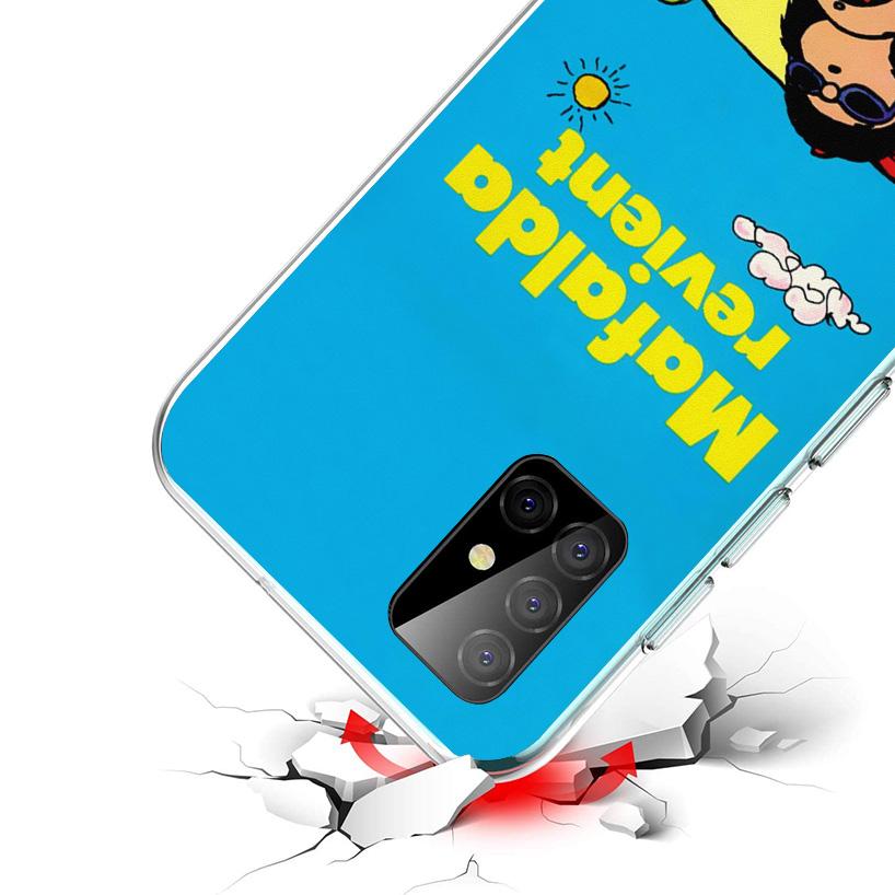 Mafalda Cartoon Phone Case For Samsung Galaxy A17 A16 A15 A14 A13 A57 A56 A55 A54 A53 A37 A36 A35 A34 A33 A26 A25 A24 A23 Galaxy
