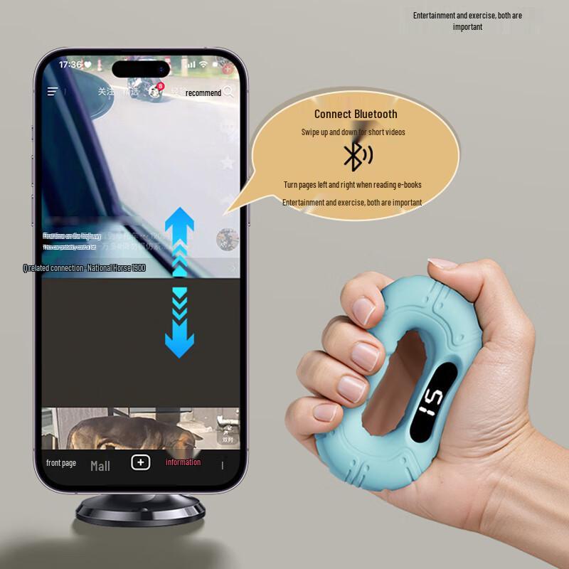 ZhiZhou Smart Bluetooth Grip Strengthener
