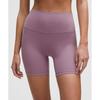 Lululemon Align  High Rise Short 6  Lavender Lux