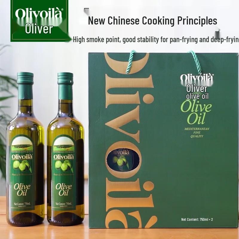 Olitalia Cold Pressed Olive Oil 2-Bottle Gift Set