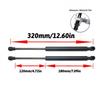 1Pair Front Hoods Lift Support Gas Shock Struts For BMW 323i 325i 328i E46