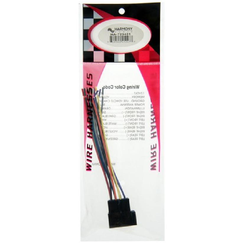 Ford Focus 2003-2004 Factory Stereo To Aftermarket Radio Harness Adapter