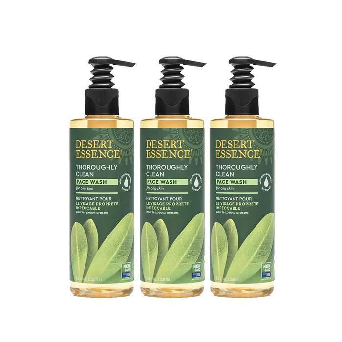 Desert Essence Clean Face Wash 250ml x 3 (16164134)