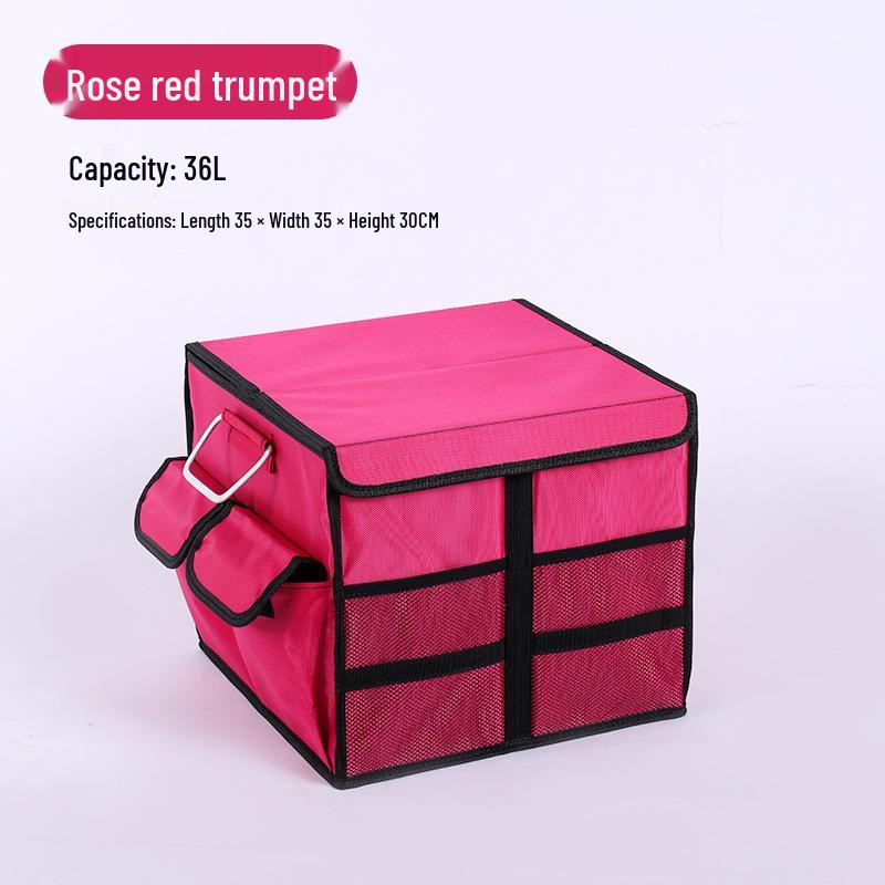Large Capacity Folding Car Trunk Organizer & Storage Box