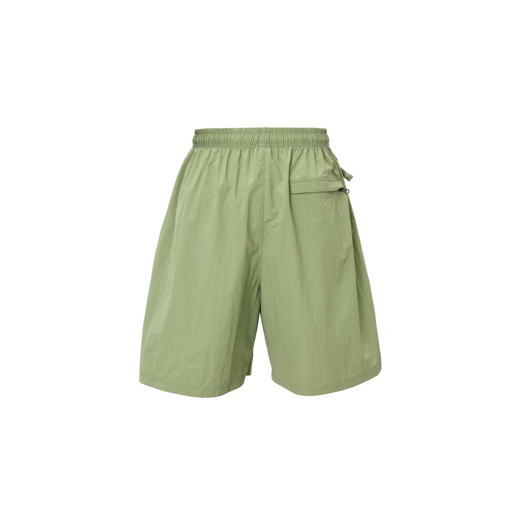 Nike Solid Color Logo Running Casual Shorts Men Bottoms Green DX0750-386