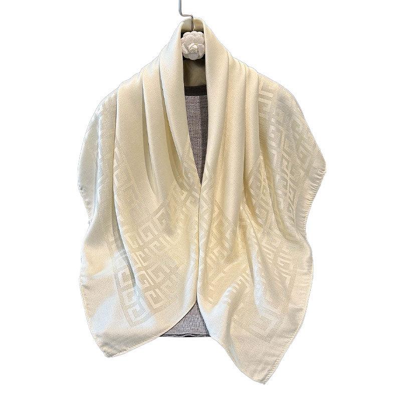 90 Minimalist Silk Scarves Women'S High-End Spring Summer Versatile Sports Style Scarf Tie Scarf