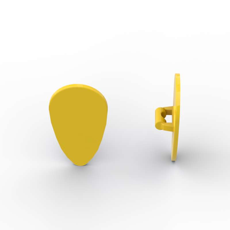 MOC 10 PEZZI 2586 Scudo Portatile Ovale Kit di Mattoncini Giocattolo Particelle Soldato del Castello Difesa Mattoncini Giocattoli Regalo di Compleanno Natale per Bambini