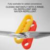 Silicone Car Door Lock Cover Pad Universal Anti Vibration Shock Absorber Soundproof Damper For Auto Door Latch Anti Scratch Gas Tank Doors 4
