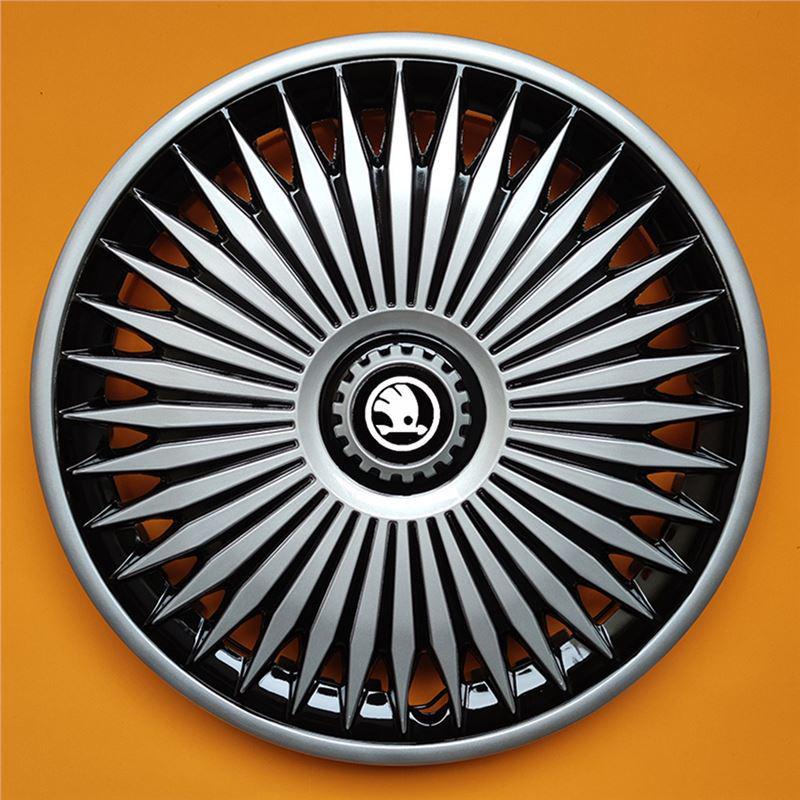 Wheel Covers for Skoda Fabia/Rapid: 14-inch/15-inch Spoke Steel Decorative Caps
