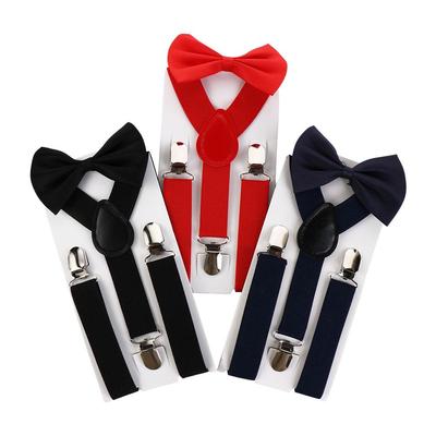 Für Mädchen Auftritt Für Kinder Hosenträgerclips Fliege Hängende Hose Clip Krawatten Hosenträger Set