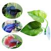 Folha de Planta Artificial Rede Betta Tanque de Peixes Leito de Descanso para Desova Decoração de Aquários