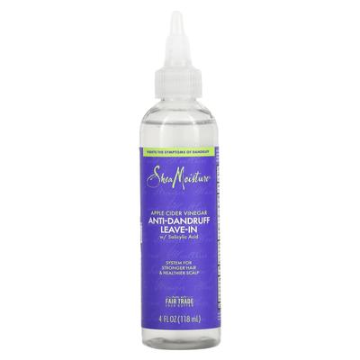 Anti-Dandruff Leave-In, Apple Cider Vinegar, 4 Fl Oz (118 Ml)
