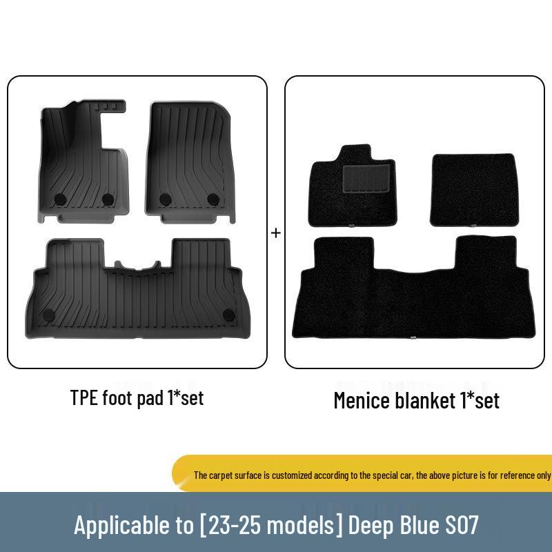 Changan Deepal S07 Eco-Friendly TPE Floor & Trunk Mats (Fits 23-26 Models)