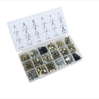 180Pcs Car DVD, Cd,dashboard Audio Center Console Panel Metal Fastener Mixed Rivet Box Set For All Auto Screw Clip...