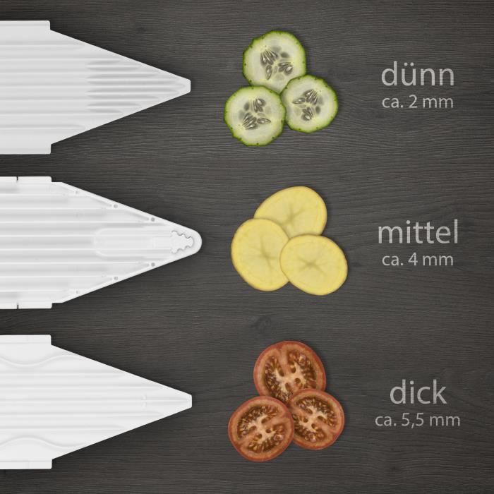 Borner slicer v1 classicline pro set : farbvariante - weiß
