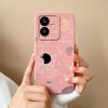 Cases For Vivo Y22 Y22S Flower Liquid Silicone Camera Lens Protection Phone Back Cover For VivoY22 Vivo Y 22 Y22 S Coque Bumper
