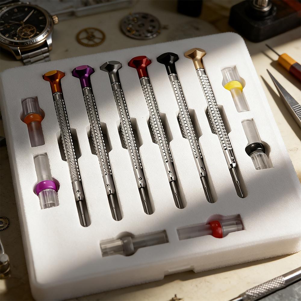 STAPELP Precision Watch Repair Screwdriver 1 Set - Professional Watchmaker Tool Kit For Jewelry Electronics Miniature Repairs