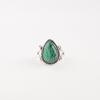 Natural Malachite Gemstone 925 Sterling Silver Handcrafted Ring Stylish Jewelry RR-57-35