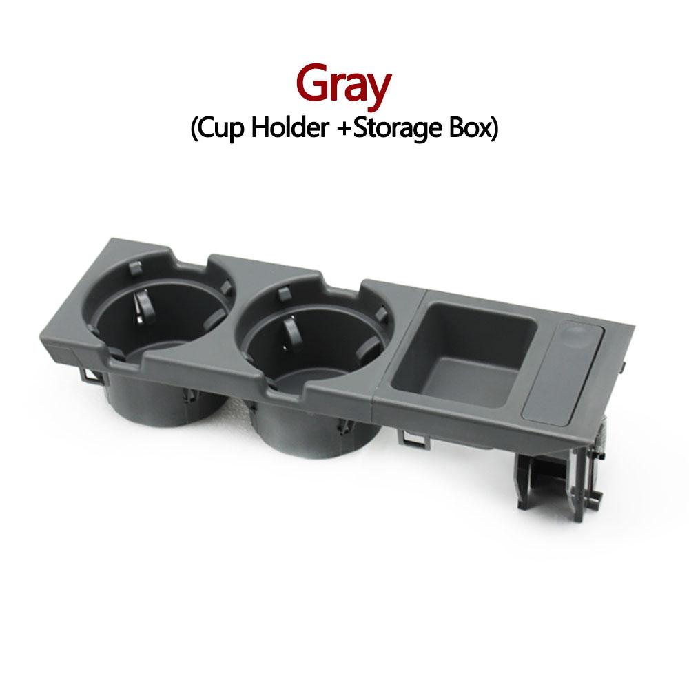 Car Front Center Console Drink Water Cup Holder And Storage Box Coin For BMW 3 Series E46 1998-2006 323i 318i 320i 51168217953