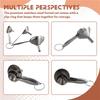 Good-3 In 1 Funnels For Filling Bottles Stainless Steel Small Kitchen Funnel Set For Transferring Essential Oils Liquid