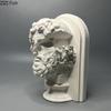 Mythical God King Zeus Plaster Statue Desk Decoration Ornaments Ancient Greek Mythology Character Sculpture Room Aesthetic Decor